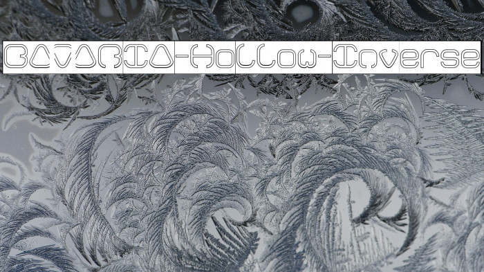 BAVARIA-Hollow-Inverse Example 1