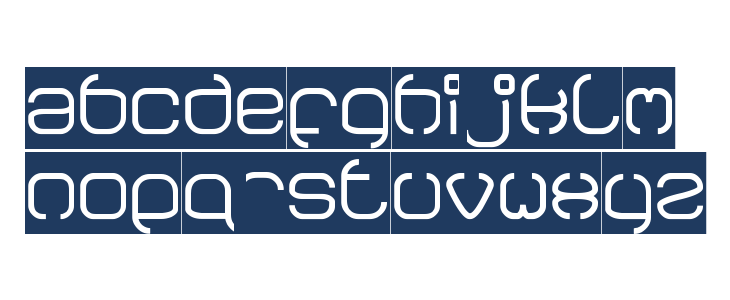 BAVARIA-Inverse Lowercase