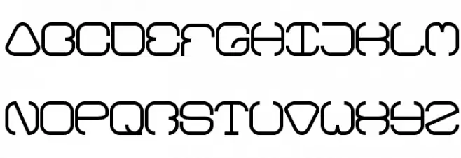 BAVARIA Font UPPERCASE
