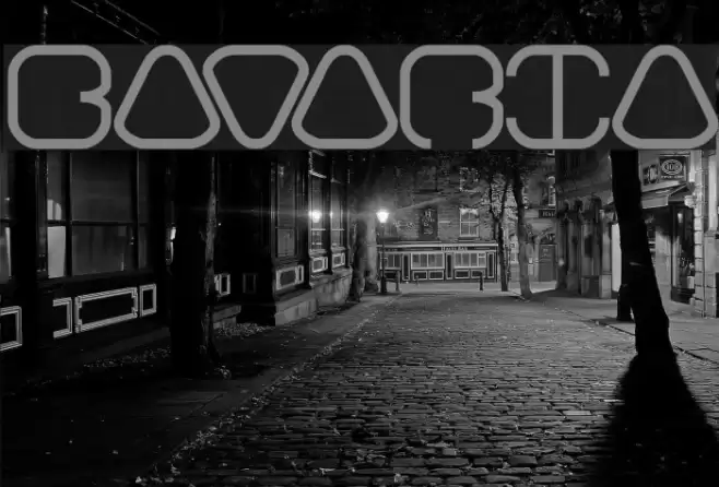 BAVARIA Font examples