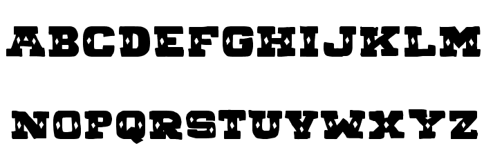 BAZAR COSTA Font LOWERCASE