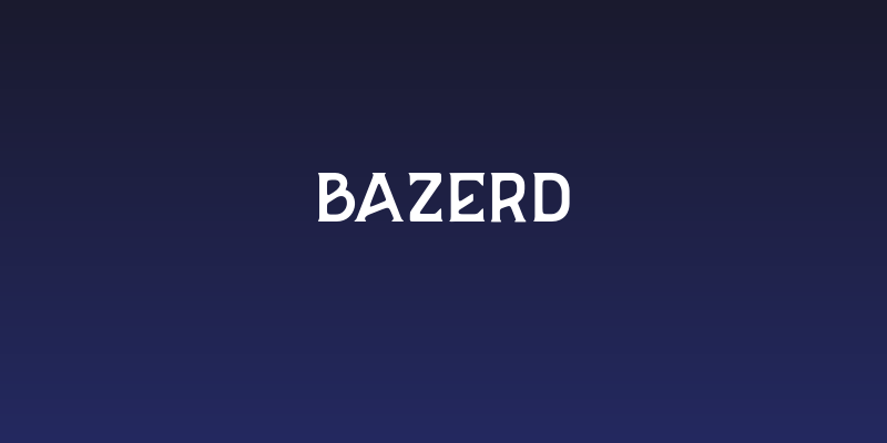 BAZERD Social Header