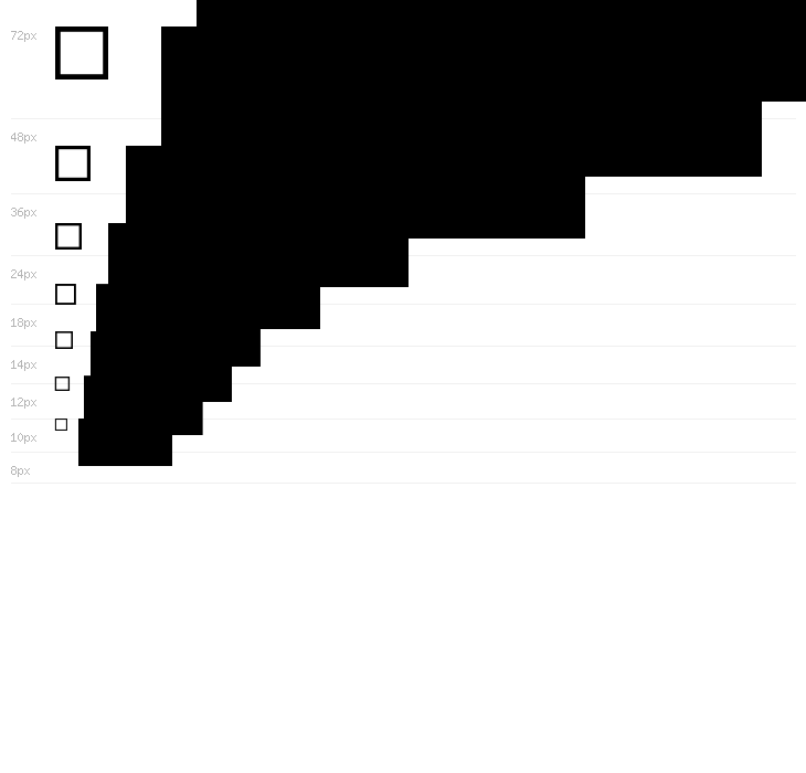 BAZIC_SHAPEZ Regular Waterfall