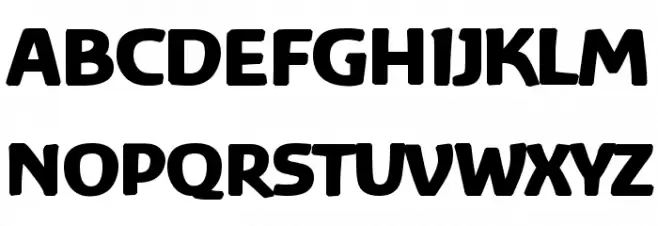 Baar Lemuria Schriftart Groß
