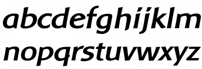 Baar Metanoia BoldItalic フォント 小文字