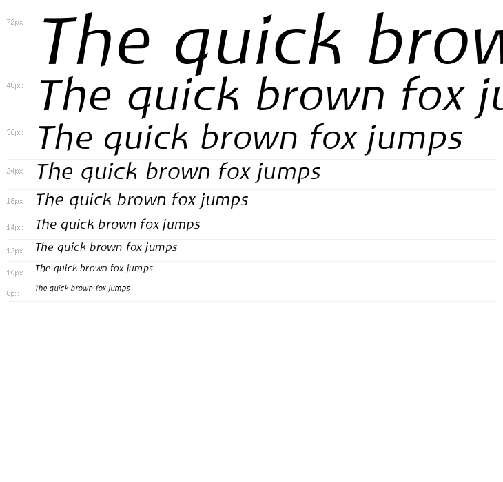 Baar Philos Italic Waterfall