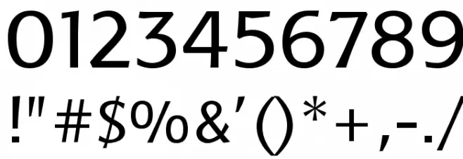 Baar Philos Font OTHER CHARS