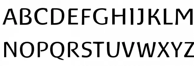 Baar Philos Schriftart Groß