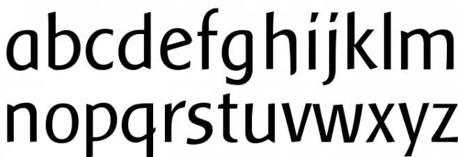 Baar Sophia Font Litere mici