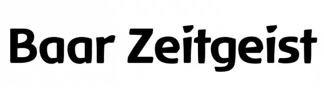 Baar Zeitgeist  Frei Schriftart Herunterladen