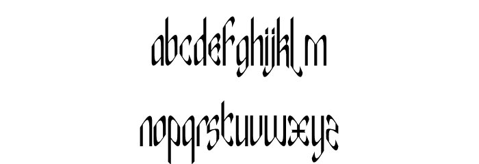 Babacar Font LOWERCASE