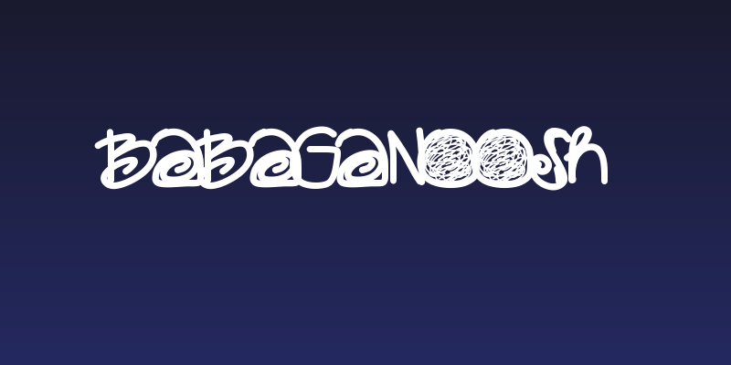Babaganoosh Social Header