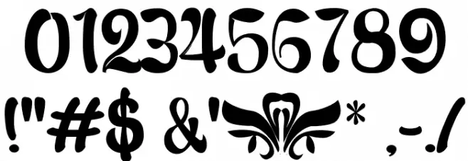 Babalu Font OTHER CHARS