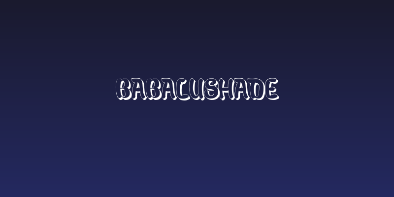 BabaluShade Social Header