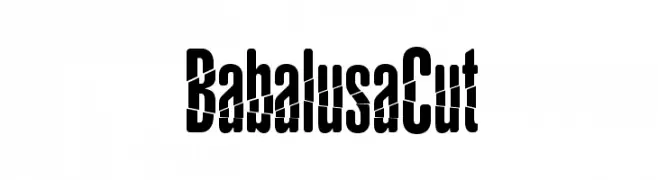 BabalusaCut  Descarca Fonturi Gratis