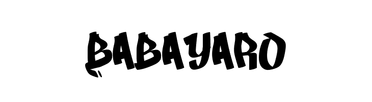 Babayaro  les polices de caractères gratuit tlcharger