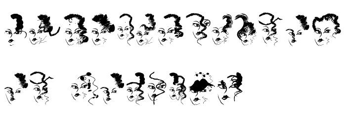 Babaye Regular Font LOWERCASE