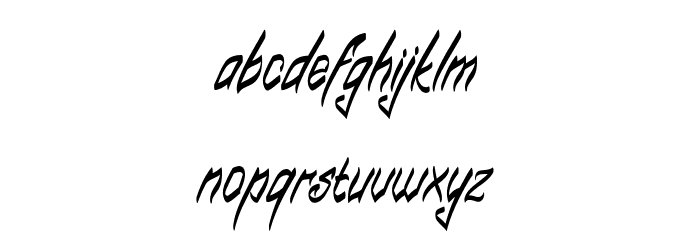 Babball Personal Use Regular Font LOWERCASE