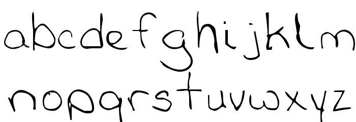 Babcock Normal Schriftart Kleinbuchstaben