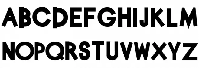 Babe Bamboo Font Litere mari