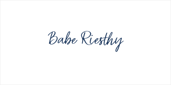 Babe Riesthy Logo