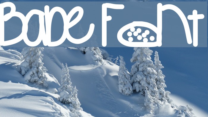 Babe Font examples