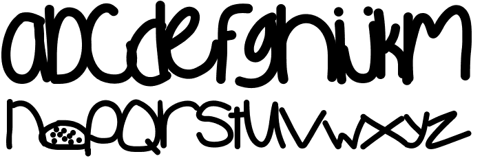 Babe Font LOWERCASE