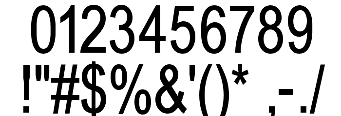 BabelSans Font OTHER CHARS