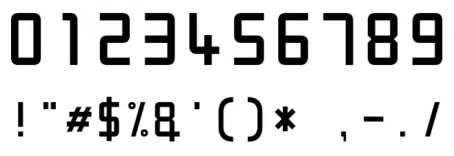 BabelStone Modern Font OTHER CHARS