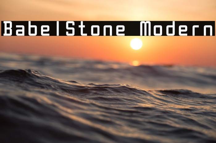 BabelStone Modern Example 2