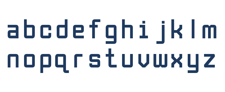 BabelStone Modern Lowercase