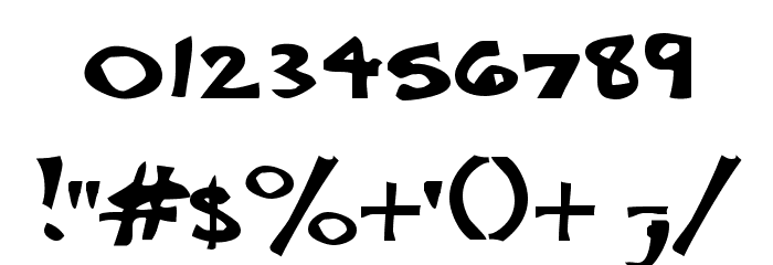 Babelfish Font OTHER CHARS