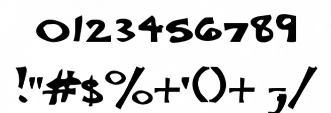 Babelfish Font OTHER CHARS