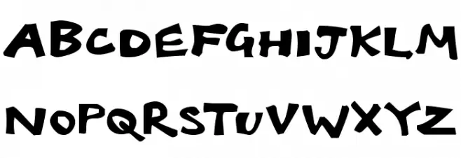 Babelfish Schriftart Groß