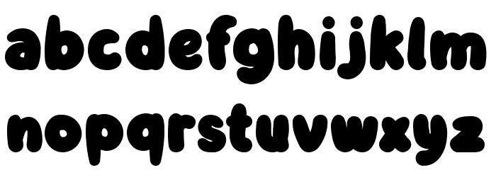 Babelgam フォント 小文字