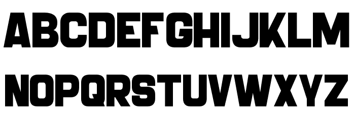 Babell Bold Font LOWERCASE