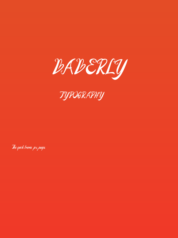 Baberly Poster