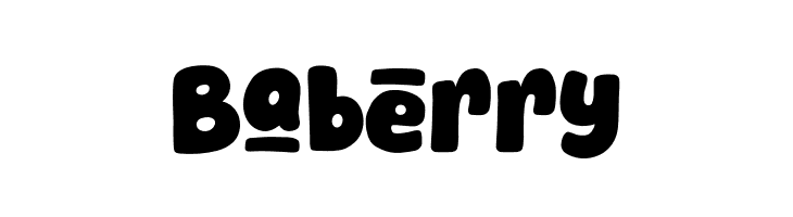Baberry  Frei Schriftart Herunterladen