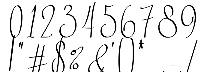 Babes & Bridal Font OTHER CHARS