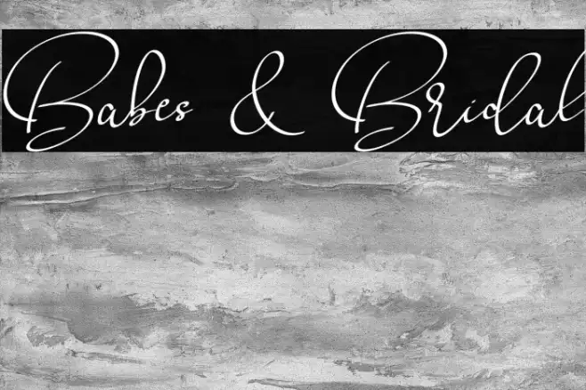 Babes & Bridal Example 1
