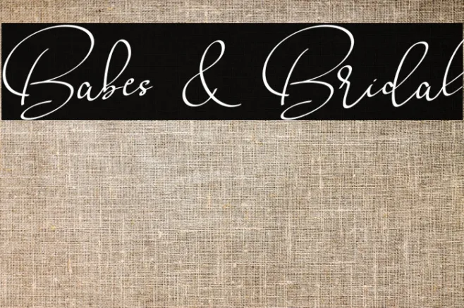Babes & Bridal Example 2