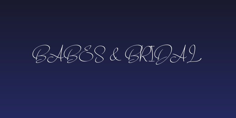 Babes & Bridal Social Header