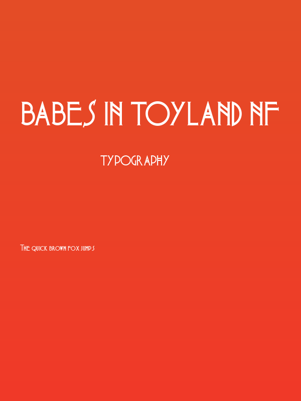 Babes In Toyland NF Poster