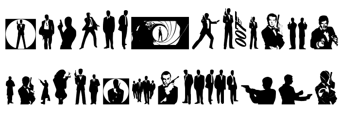 Babes and Bond Font LOWERCASE