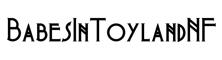BabesInToylandNF  Скачать бесплатные шрифты