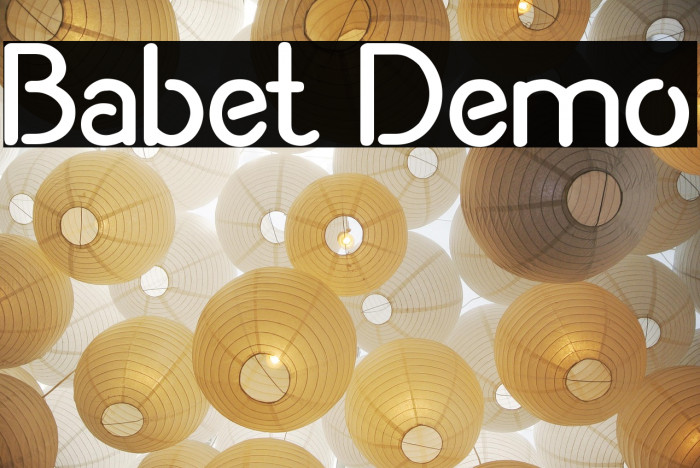 Babet Demo Example 3