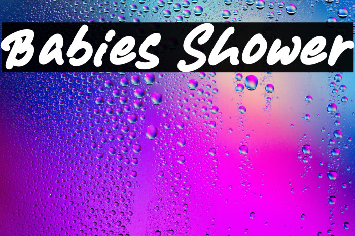 Babies Shower Example 2