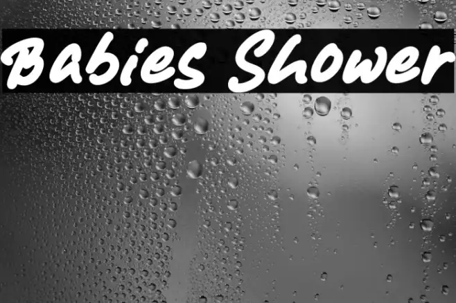 Babies Shower Example 2