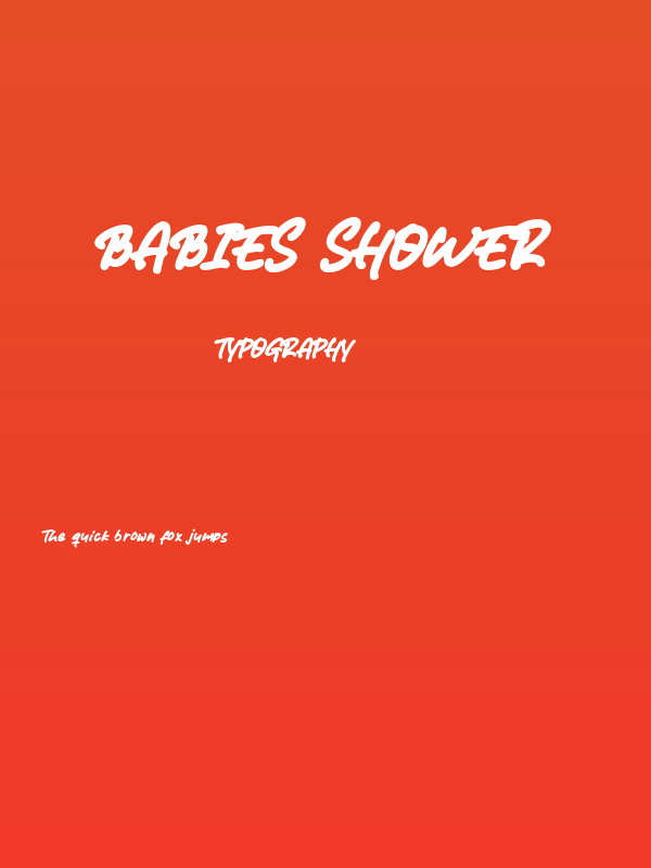 Babies Shower Poster