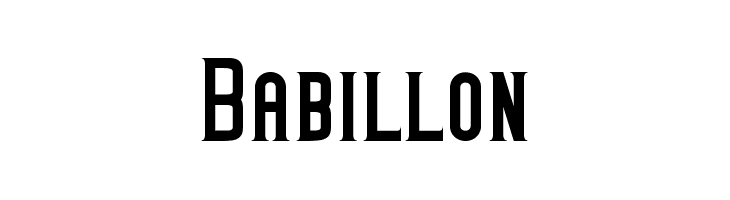 Babillon  Free Fonts Download